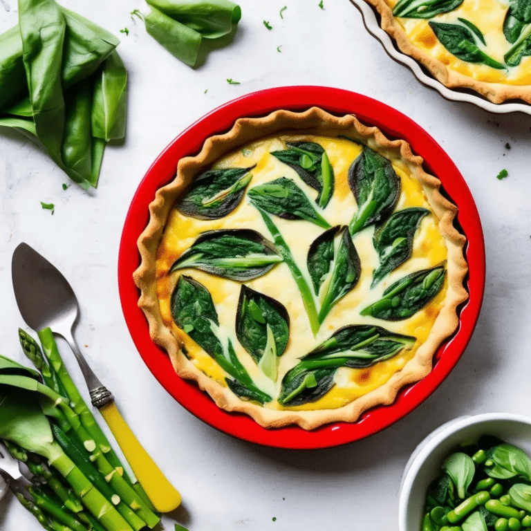 Spring Vegetable Quiche