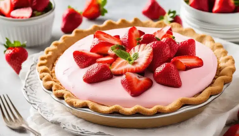 Strawberry Chiffon Pie