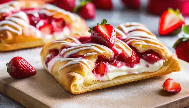 Strawberry Cream Cheese Danish
