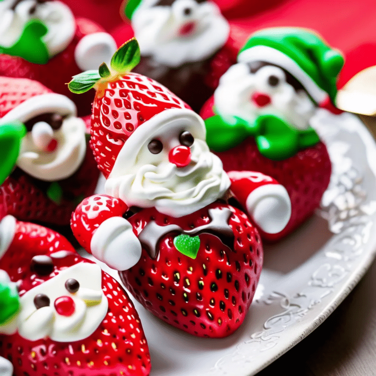 Strawberry Santas
