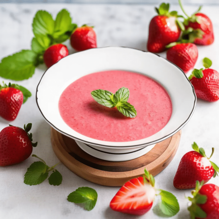 Strawberry Soup