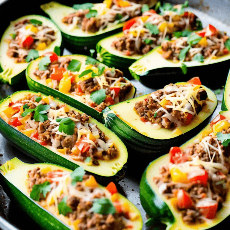 Stuffed Zucchini