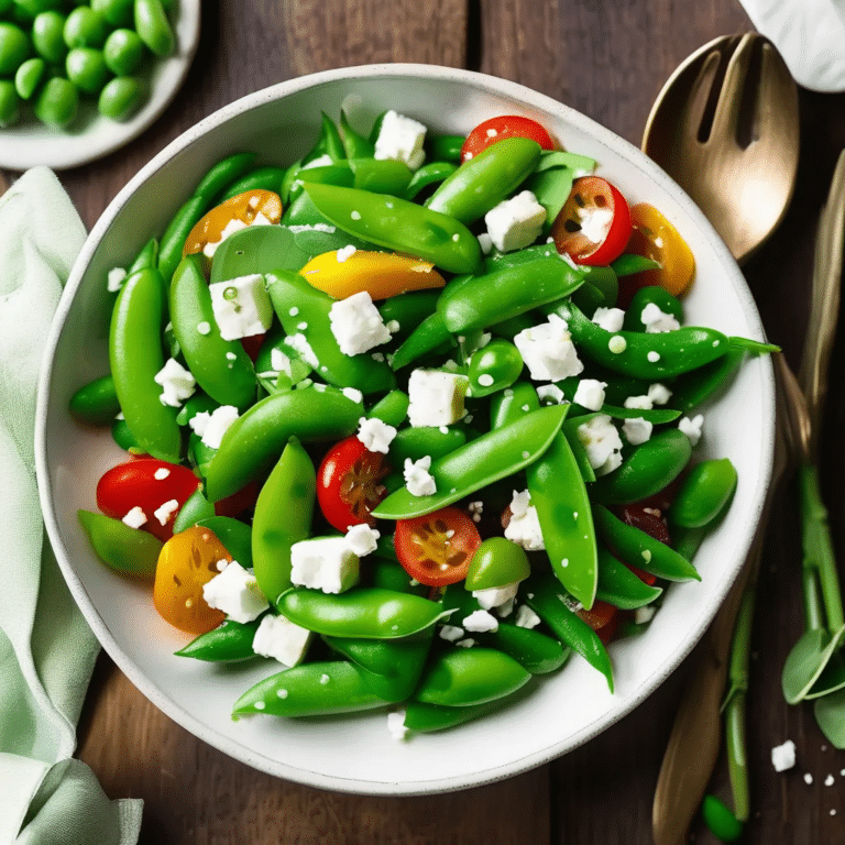 Sugar Snap Pea Salad
