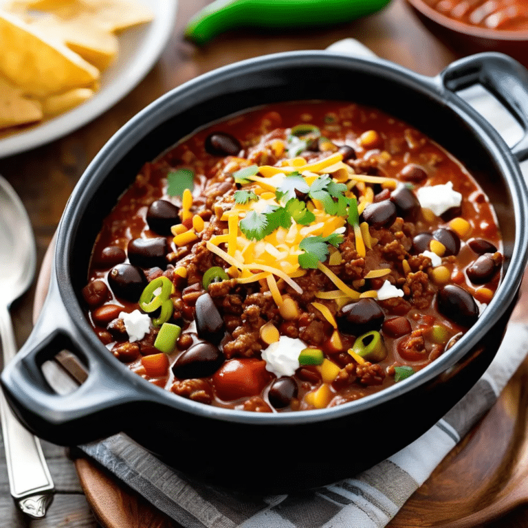 Super Bowl Chili