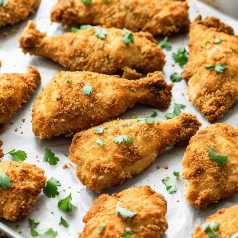 Super Crispy Baked Chicken