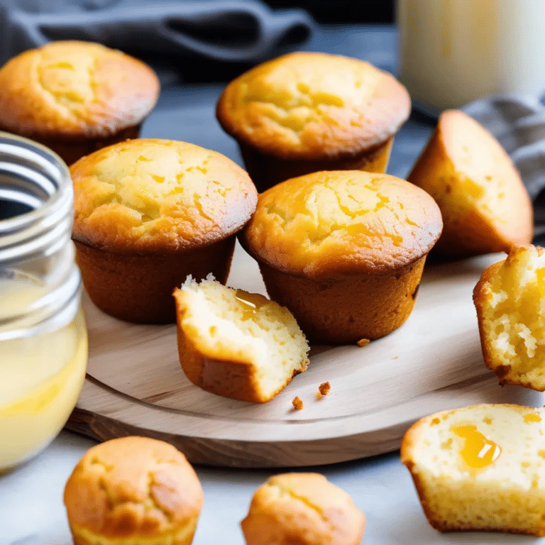 Sweet Cornbread Muffins