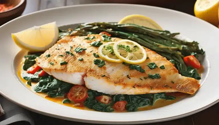 TILAPIA FLORENTINE