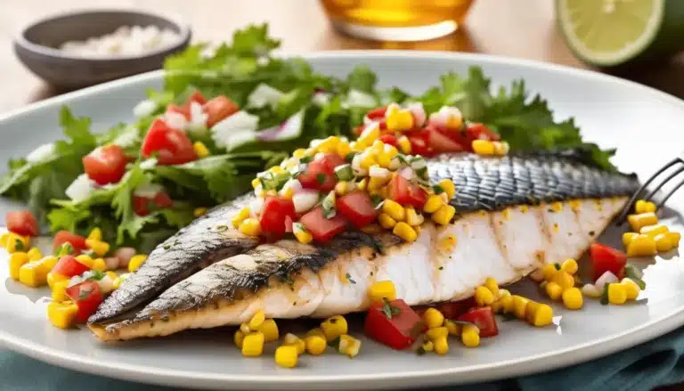 TILAPIA WITH CORN SALSA