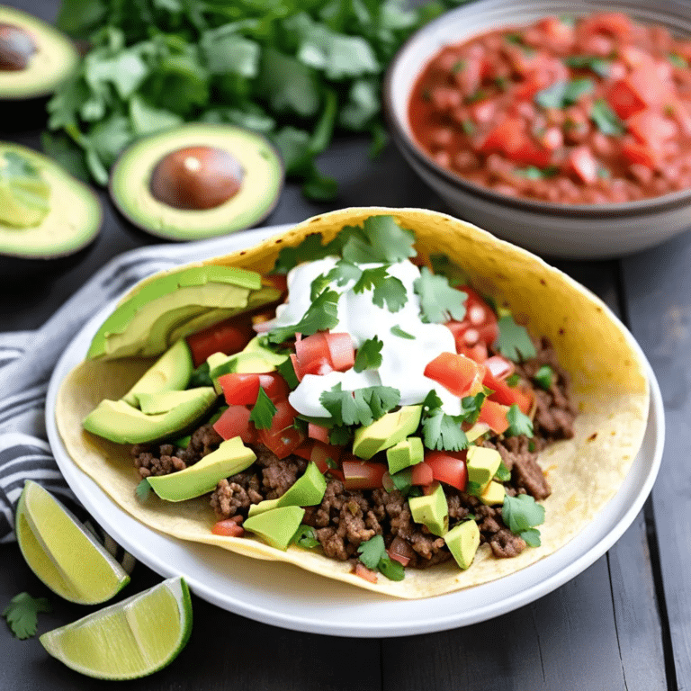 Tacos In A Bowl
