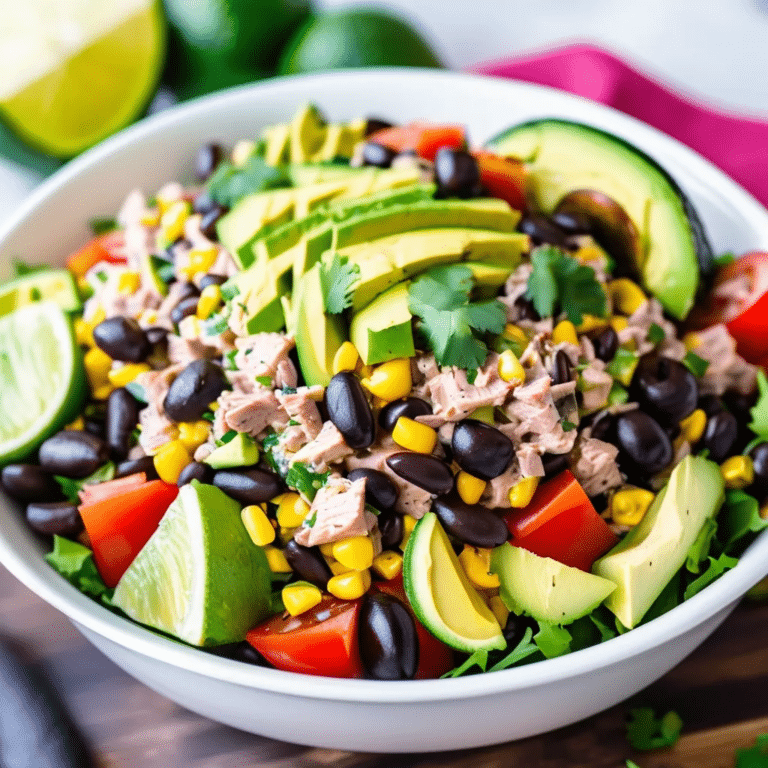 Tex-Mex Tuna Salad