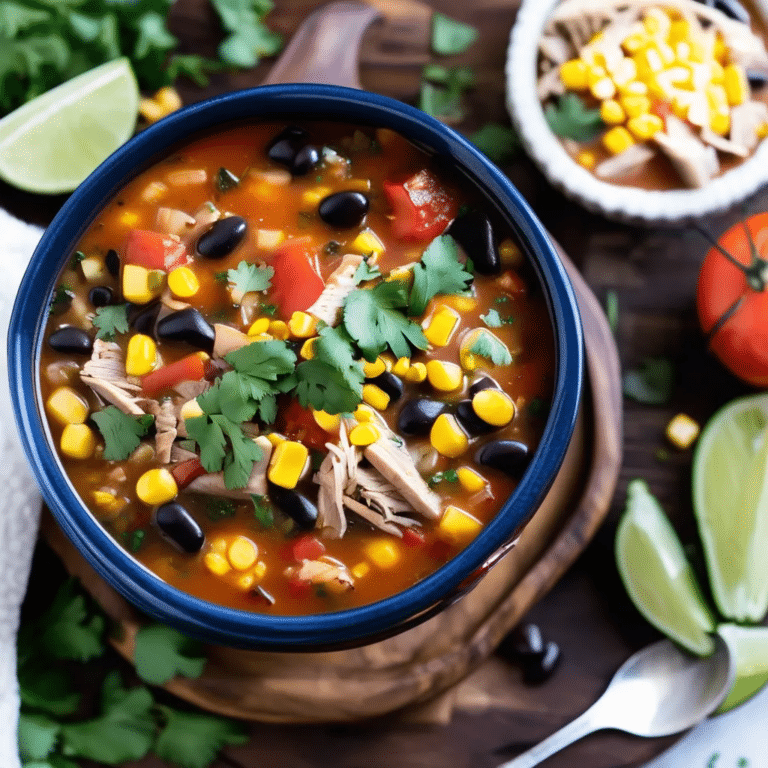 Tex-Mex Turkey Soup