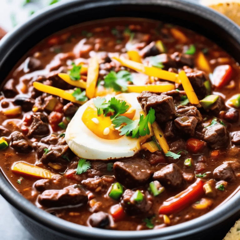 Texas Deer Chili