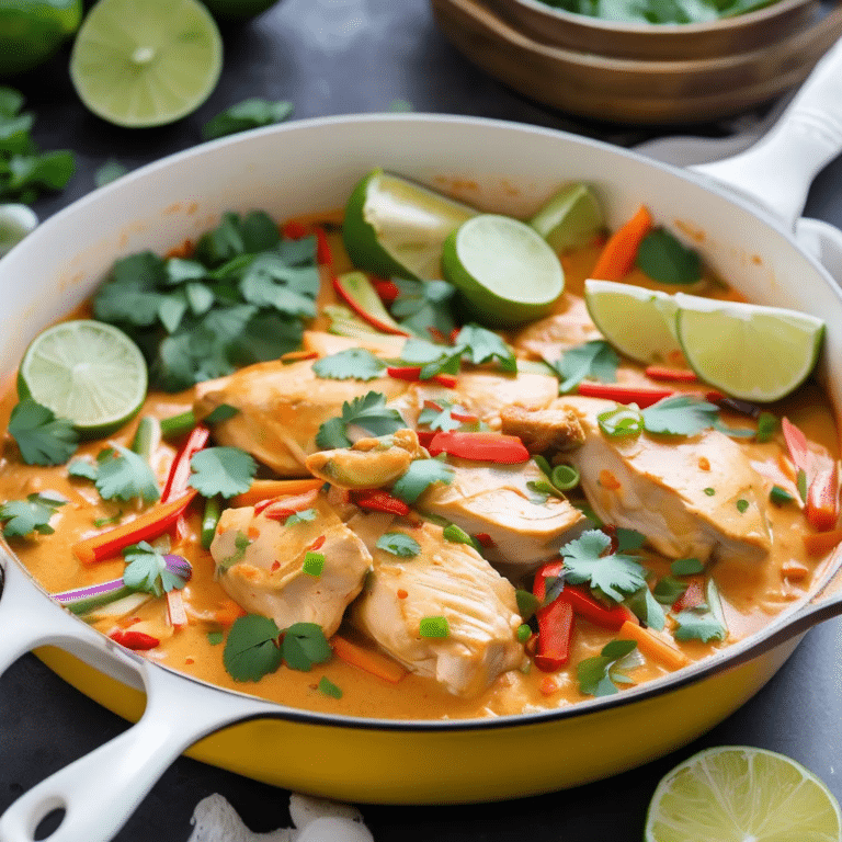 Thai Chicken Casserole