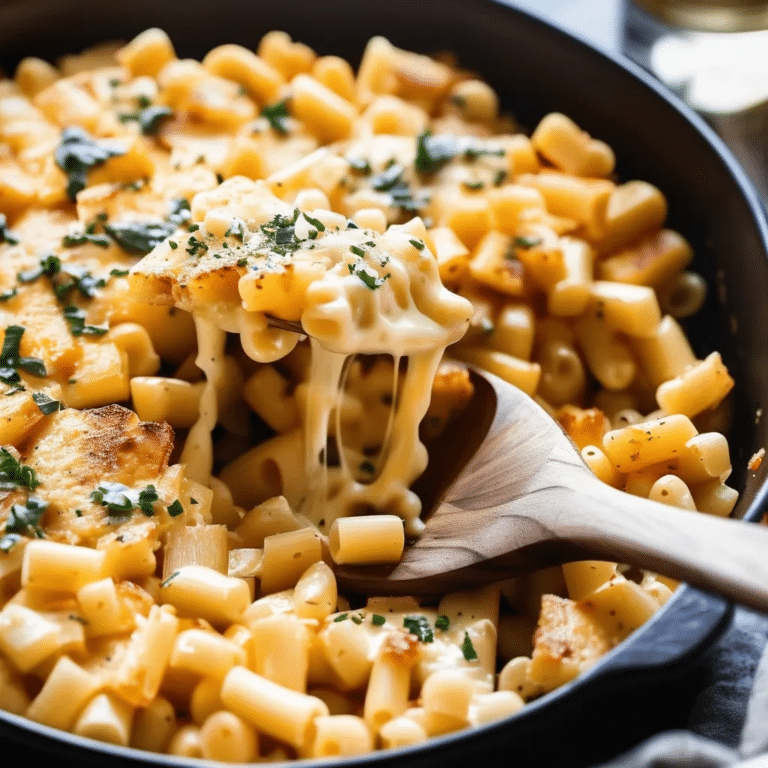 Three Cheese Macaroni
