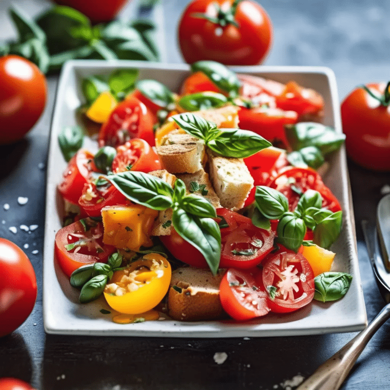 Tomato Bread Salad