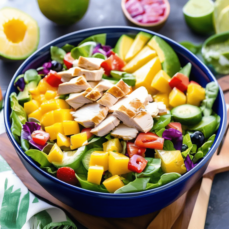Tropical Chicken Salad