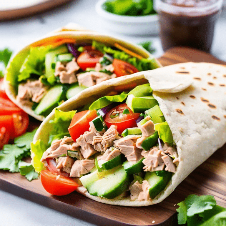 Tuna Pita Pockets