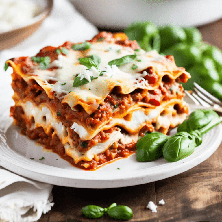 Turkey Lasagna