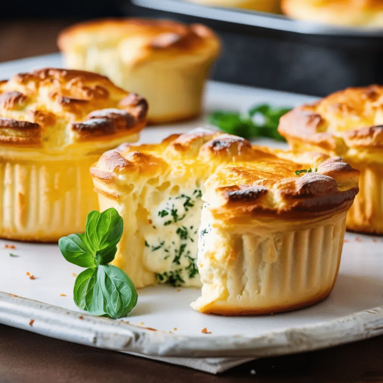 Twice-baked Cheese Souffles