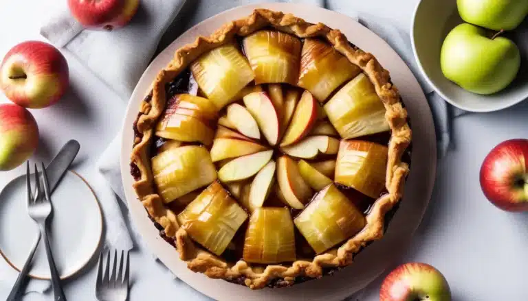 UPSIDE DOWN APPLE PIE