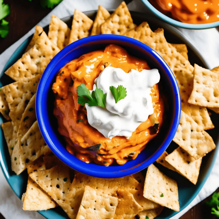 Vegetarian Buffalo Dip
