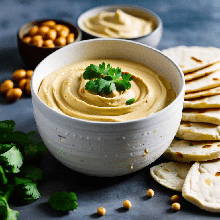 Vitamix Hummus