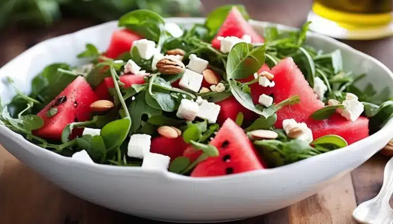 Watermelon And Arugula Salad
