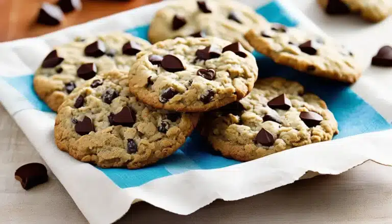 Whole Wheat Oatmeal Chocolate Chip Cookies