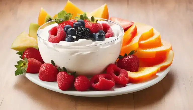 YOGURT FRUIT DIP