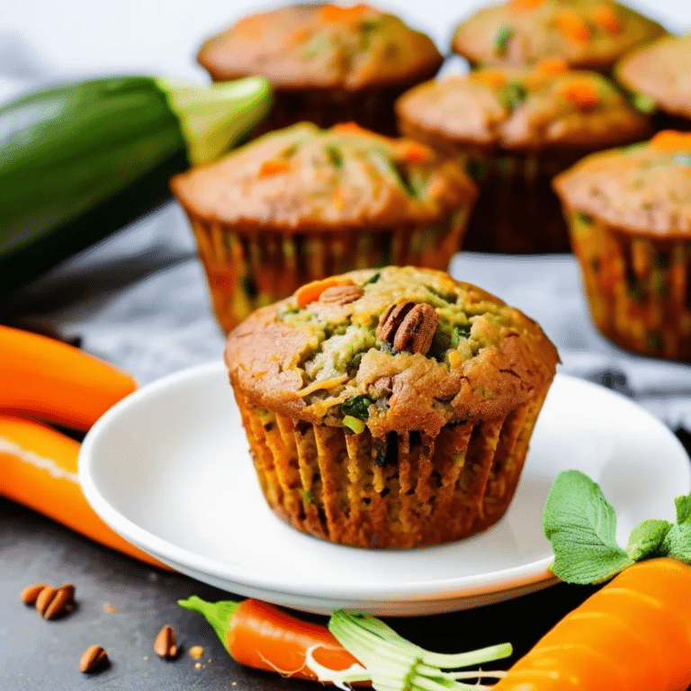 Zucchini Carrot Muffins