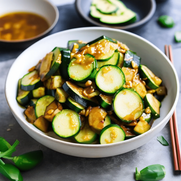 Zucchini Miso