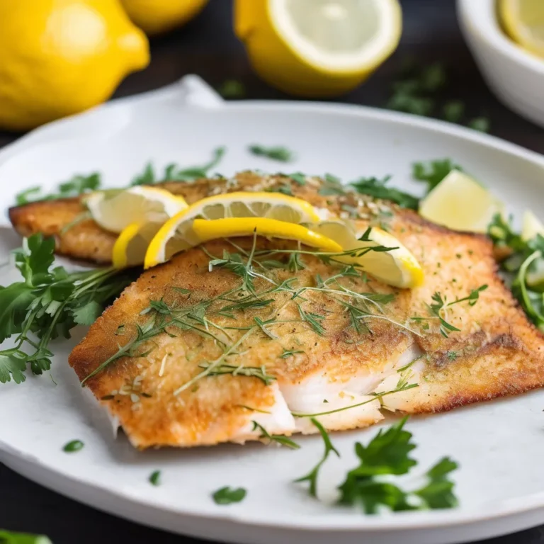 Crispy Whitefish Marinated